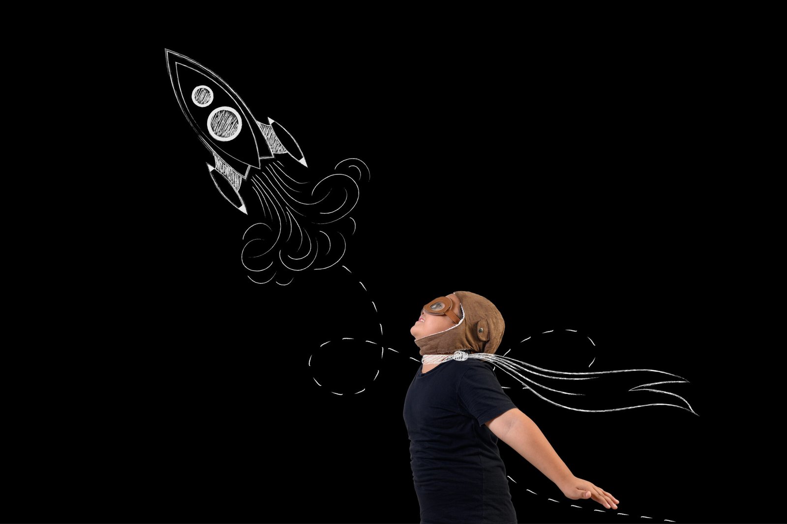 boy-pretends-be-superhero-is-playing-as-astronaut-draw-concept-scaled