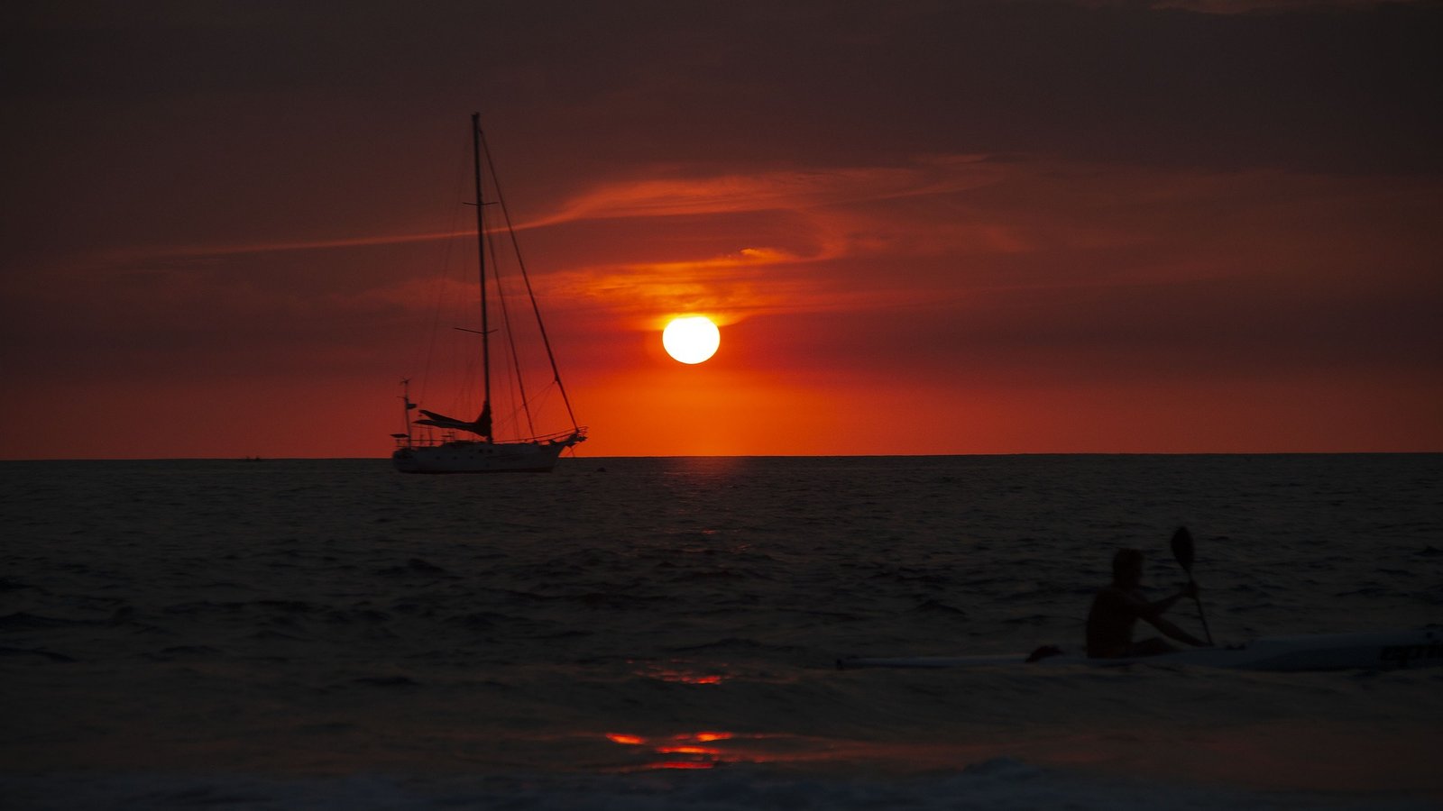 atardecer